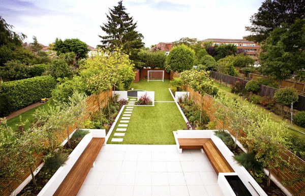 Thiết kế sân vườn biệt thự đẹp, rộng rãi và thoáng mát