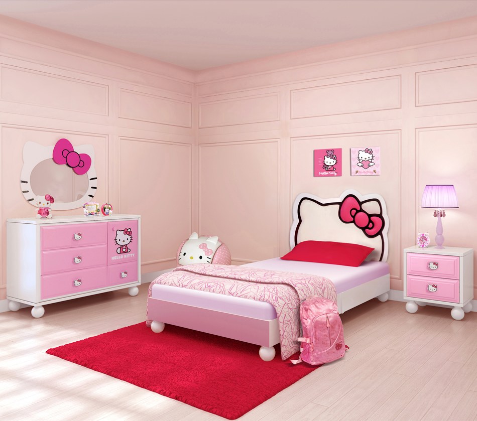 Nội thất phòng ngủ Hello Kitty