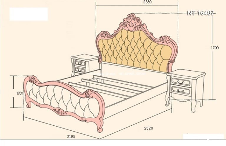 Kích thước giường ngủ theo phong thủy