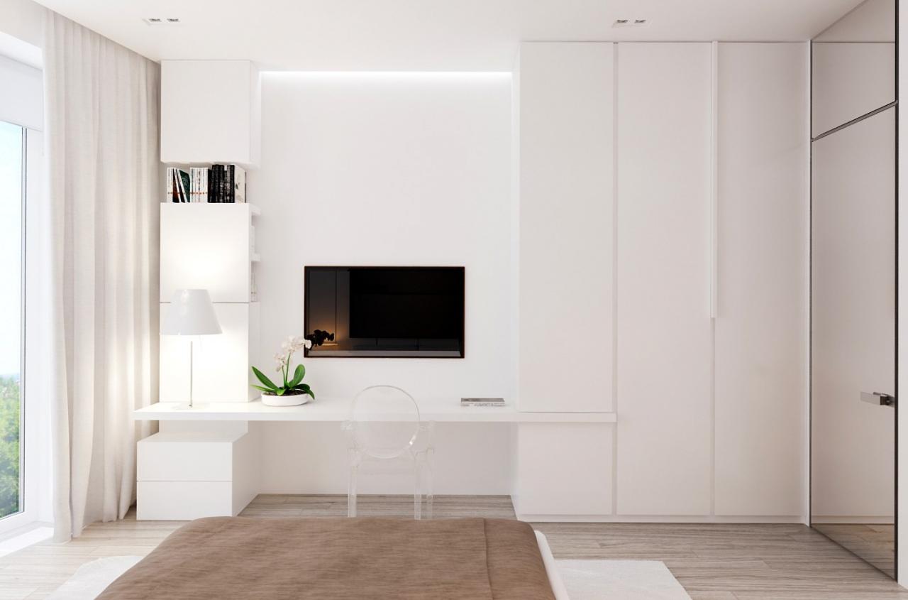 Thiết kế nội thất chung cư 60m2 tối giản