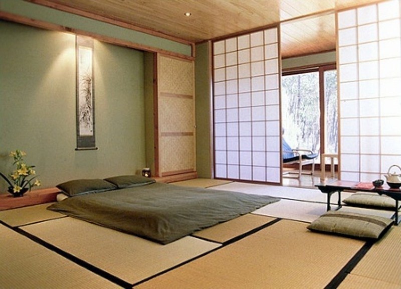 Nội thất phòng ngủ kiểu Nhật Bản
