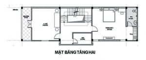 Mẫu thiết kế nhà ống 3 tầng 5x20m