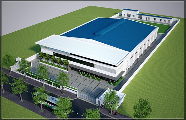 Thiết kế xây dựng nhà xưởng tại Bắc Ninh