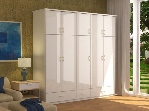 Nội thất trong nhà cho phòng ngủ: Tủ nhựa phù hợp với nhiều phong cách thiết kế nội thất