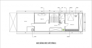 Mẫu nhà ống 3 tầng hiện đại