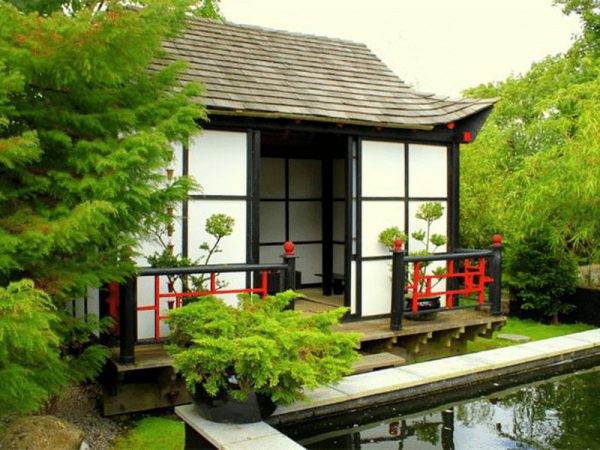 Biệt thự vườn kiểu Nhật luôn hài hòa với không gian thiên nhiên