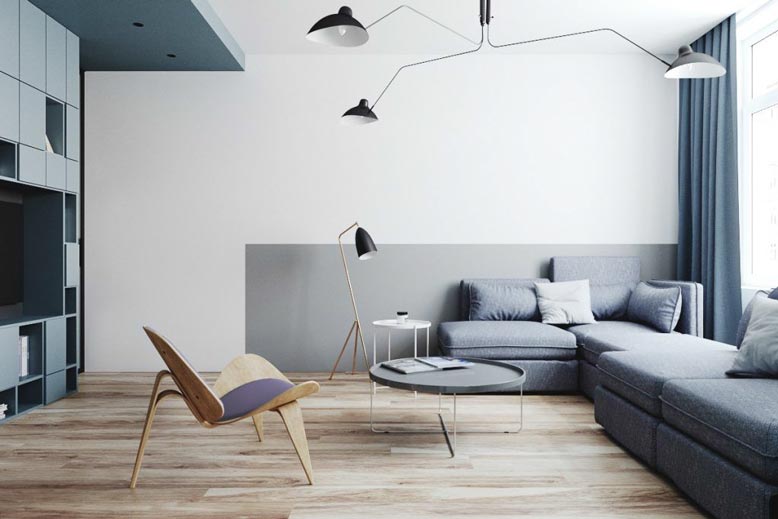 Thiết kế nội thất chung cư đẹp theo phong cách tối giản