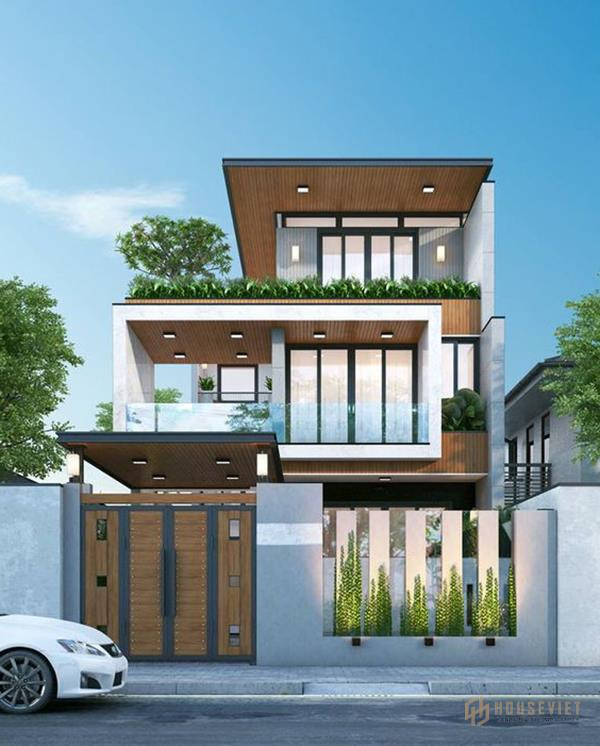 Thiết kế nhà phố mặt tiền 8m 2 tầng hiện đại đẹp tại Sơn La | Autodesk  Community Gallery